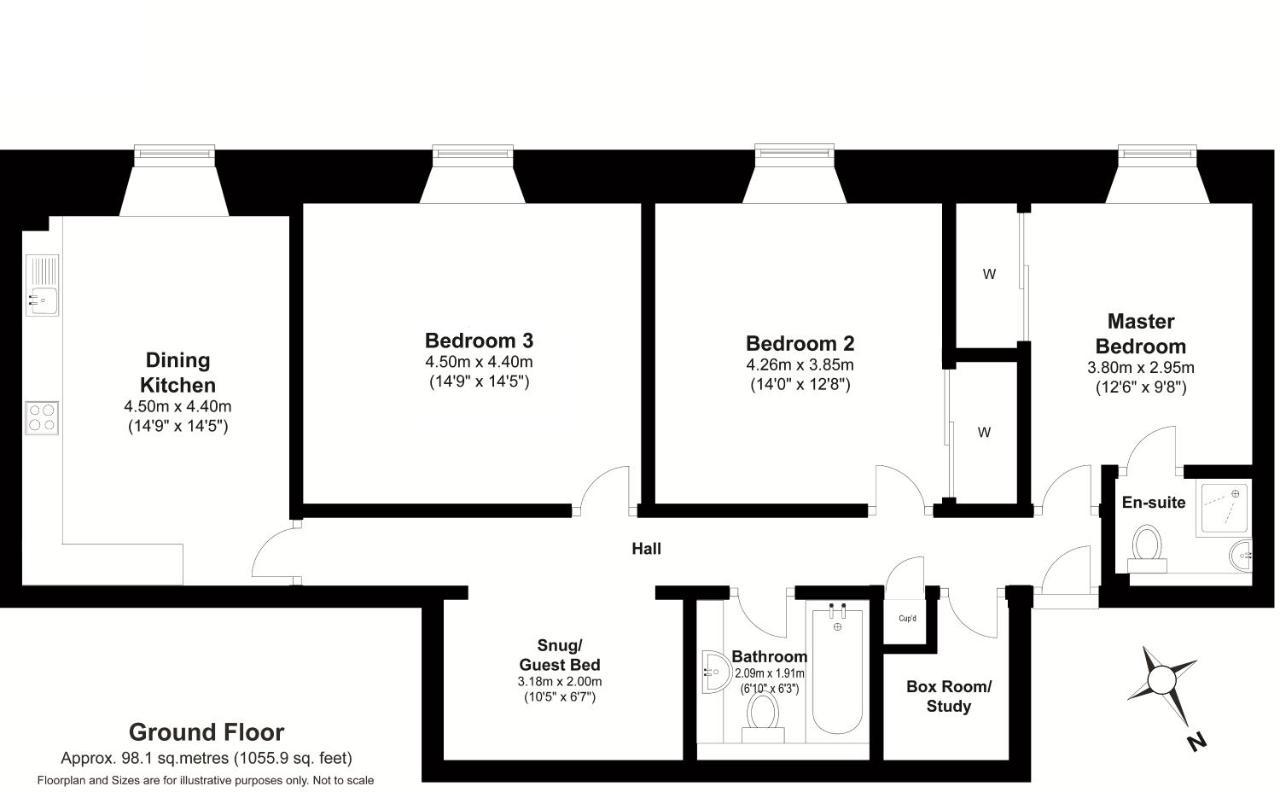 Number One The Maltings Apartment เอดินบะระ ภายนอก รูปภาพ